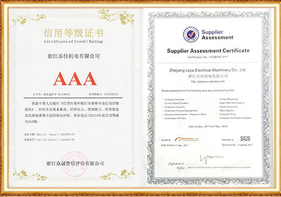 Certifikát bonity 3A - certifikát Alibaba